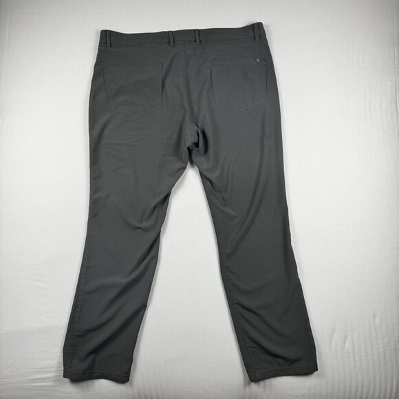 Tasc Motion Tailored Fit Green Golf Chino Bamboo Pants Mens 38x30 (38x29) - Picture 5 of 10